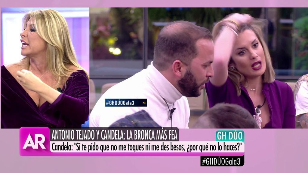 Cristina Tárrega, sobre el comportamiento de Candela con Tejado: “Si no quieres nada, no le busques”