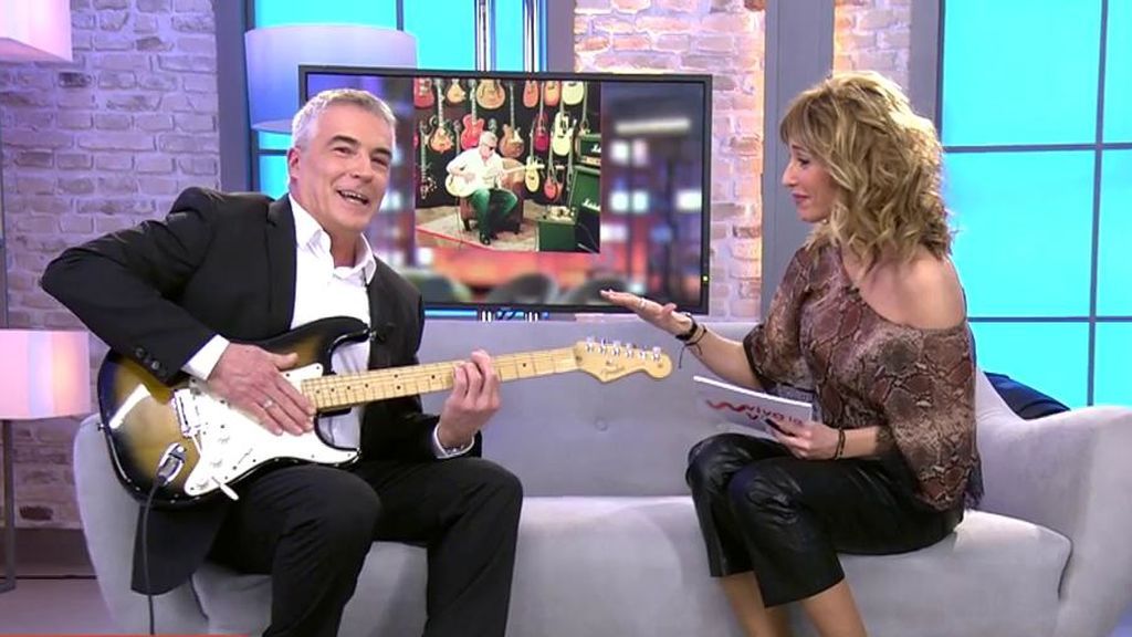 David Cantero y su talento mejor guardado: “No puedo vivir sin mi guitarra”