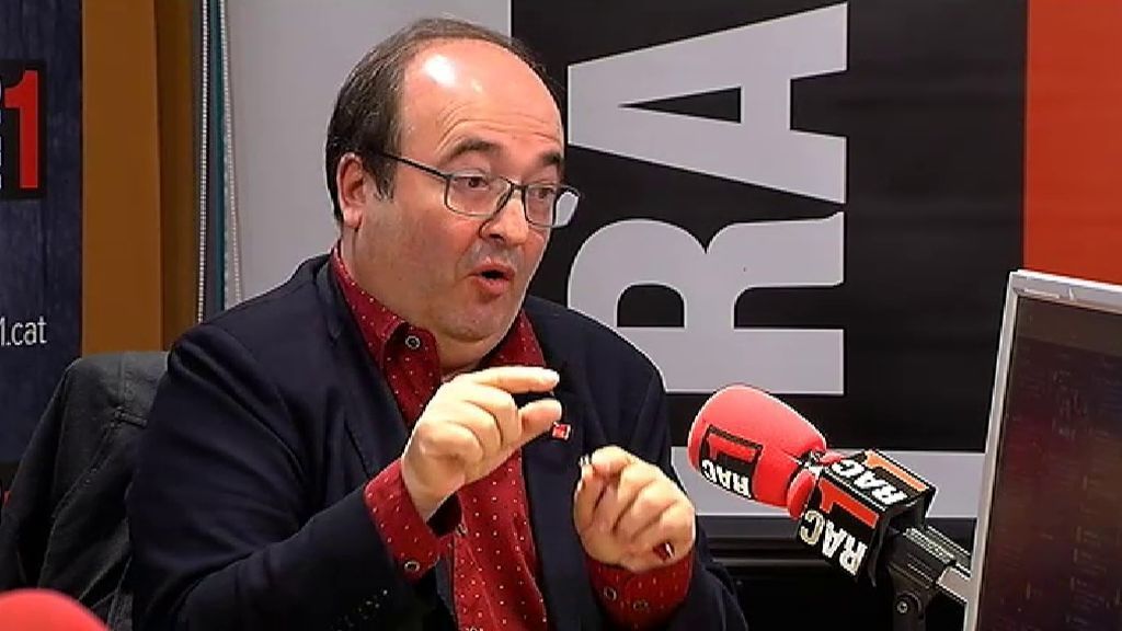 Miquel Iceta asegura que al PSOE "se le complica la vida" si a Podemos "le va mal"