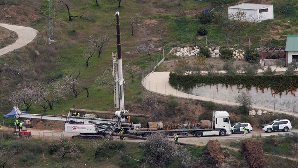 El equipo para rescatar a Julen