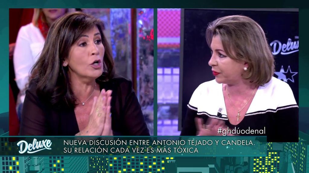 La tía de Candela, a la madre de Antonio Tejado: “Hemos visto cosas muy negativas de tu hijo”
