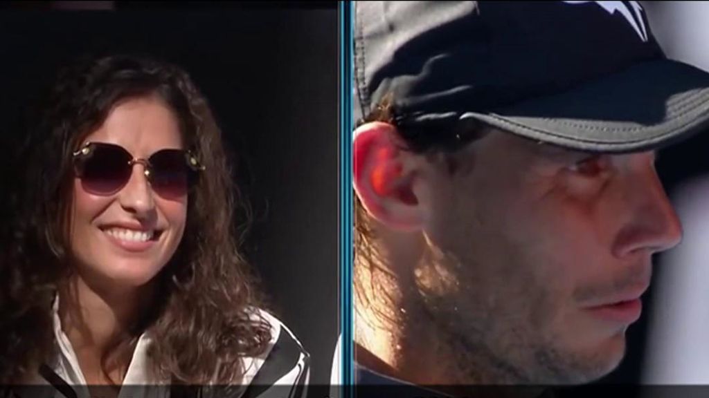 Rafa Nadal se pone romántico con Xisca tras arrasar contra Berdych en el Open de Australia