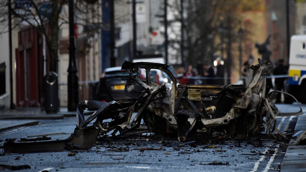 Cuatro detenidos por el atentado del Nuevo IRA en Londonderry