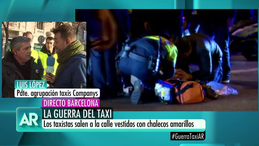 Luis López, presidente de la agrupación de taxis Companys: “Los VTC están haciendo de taxistas y eso está prohibido”