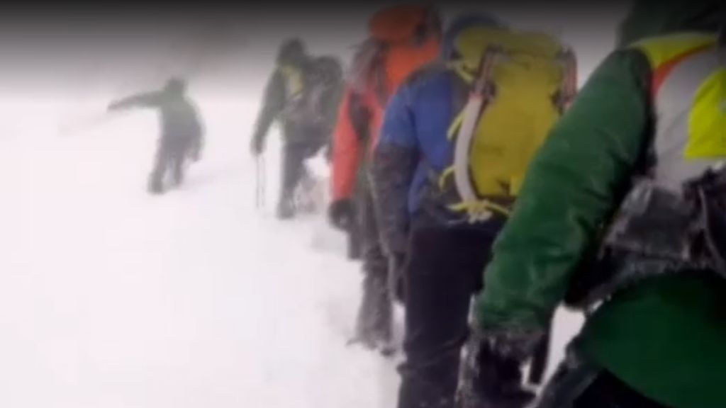 Rescatan a dos montañeros que se habían perdido al descender del Aspe (Huesca)