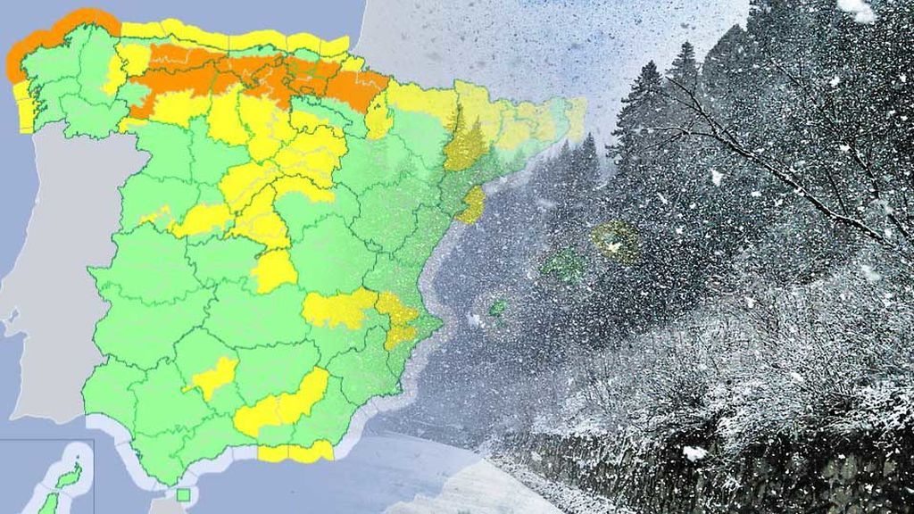 Hasta 50 cm de nieve a 400 metros: las nevadas dejarán avisos en más de 30 provincias