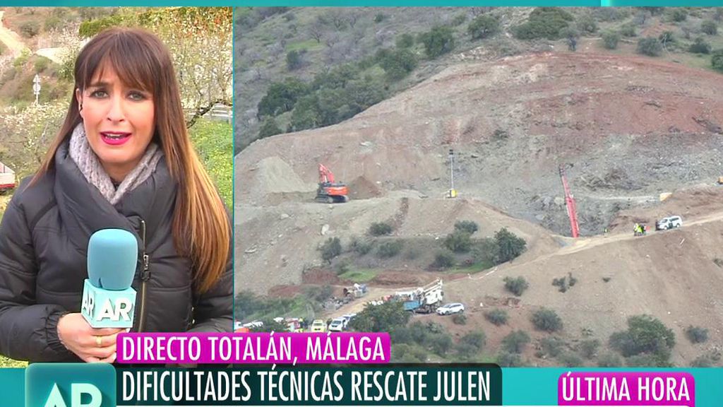 Nuevos problemas en el rescate de Julen: Se retrasa el encamisado del pozo por desviaciones en el túnel