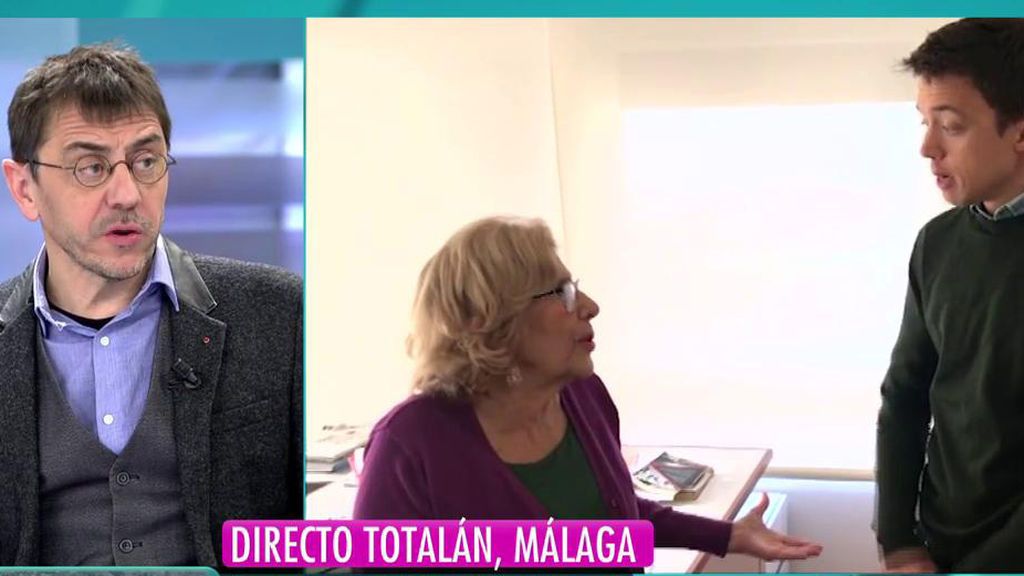 Monedero:  “El gran error de Íñigo Errejón ha sido arrastrar a Manuela Carmena”