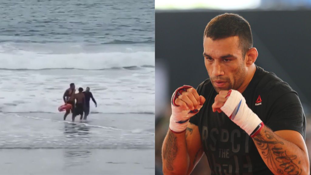 El excampeón de la UFC, Fabricio Werdum, salva la vida a dos bañistas en California El excampeón de la UFC, Fabricio Werdum, salva la vida a dos bañistas en California