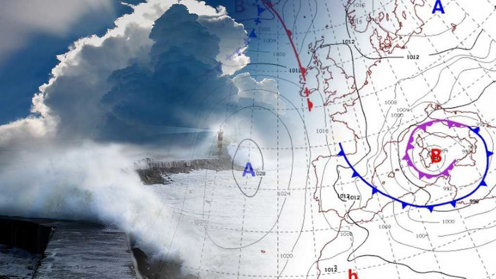 Una profunda borrasca la lía en el Mediterráneo: se esperan olas de hasta 8 metros y rachas de más de 100 km/h