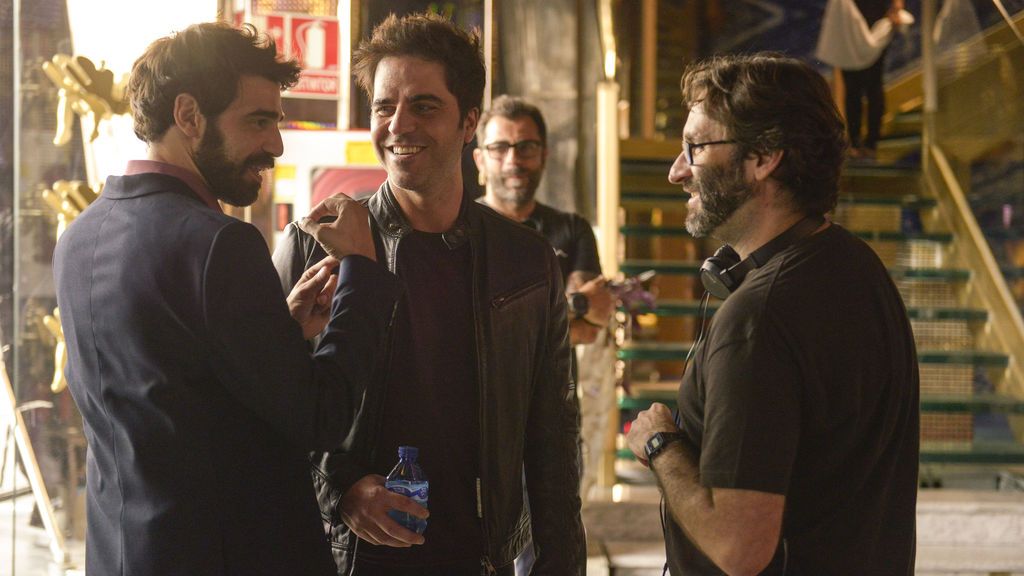 David Verdaguer, Ernesto Sevilla y Charlos Therón en 'Lo dejo cuando quiera'.