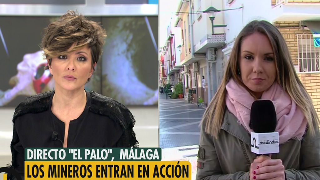 Vicky, la madre de Julen, vuelve a El Palo