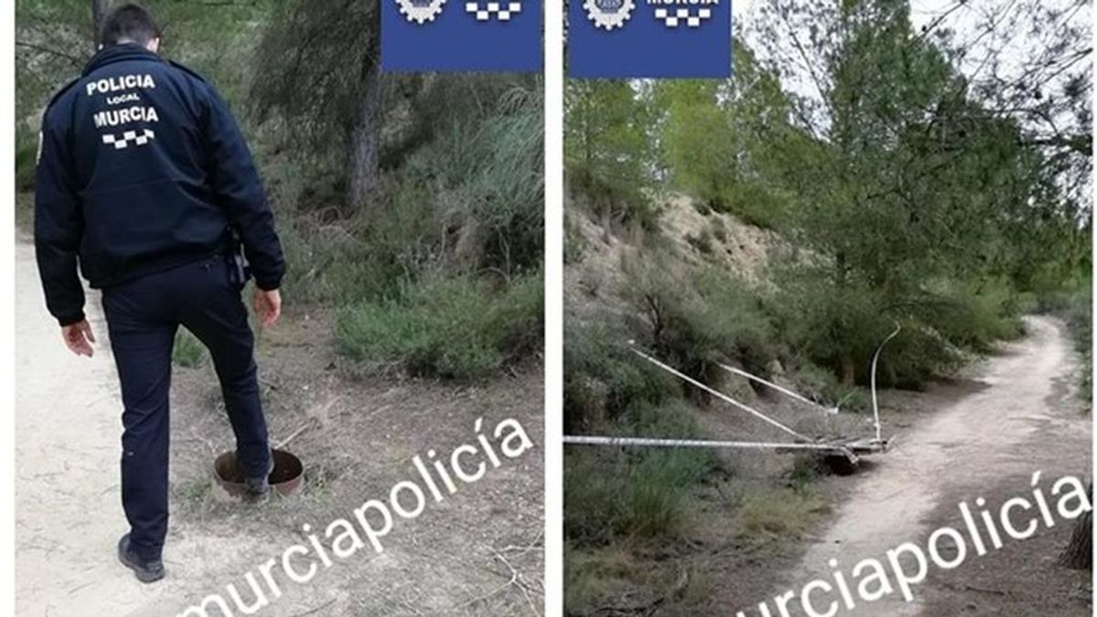 Hallan un pozo de más de 60 metros de profundidad sin medidas de seguridad en Murcia