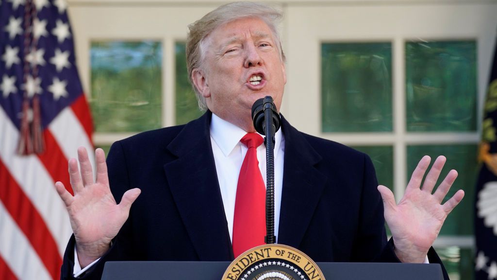 Trump anuncia la reapertura de la Administración estadounidense durante tres semanas