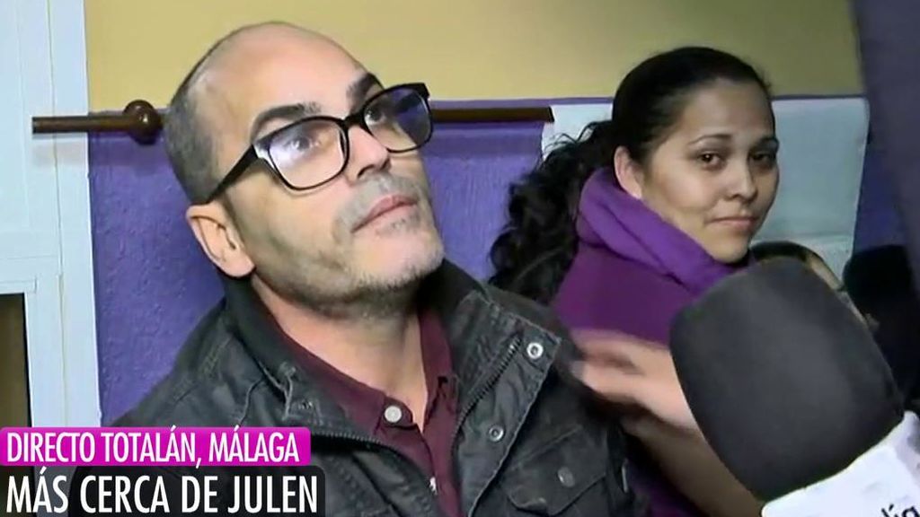 Un familiar de Julen reacciona a la noticia de la nueva microvoladura: “Es una gran esperanza”