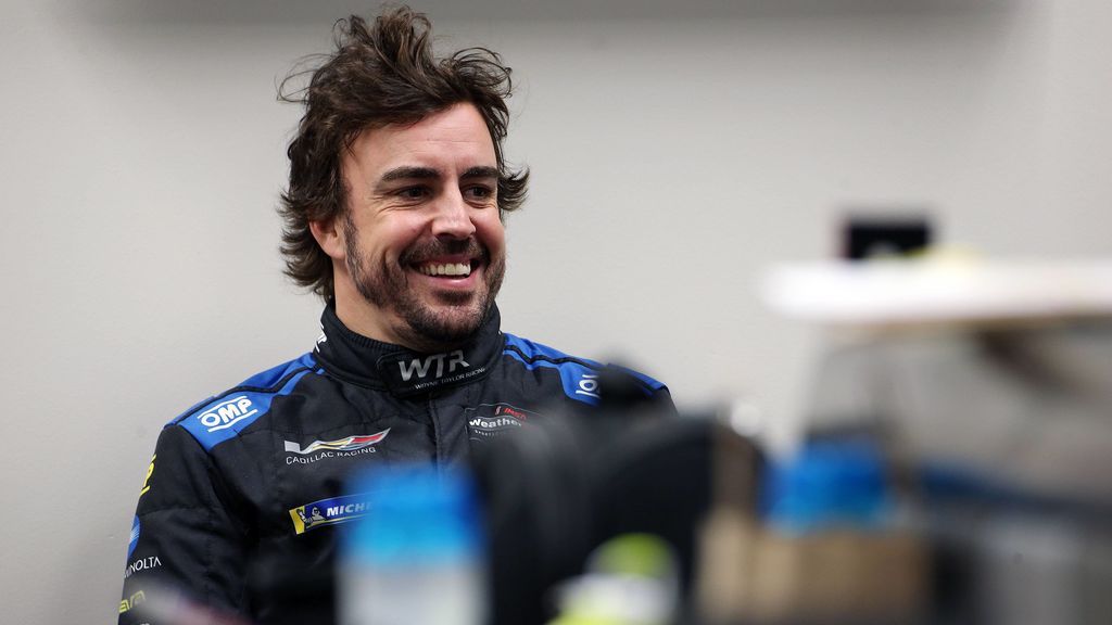 Las tres lecciones que dio Fernando Alonso en la mojada pista de Daytona