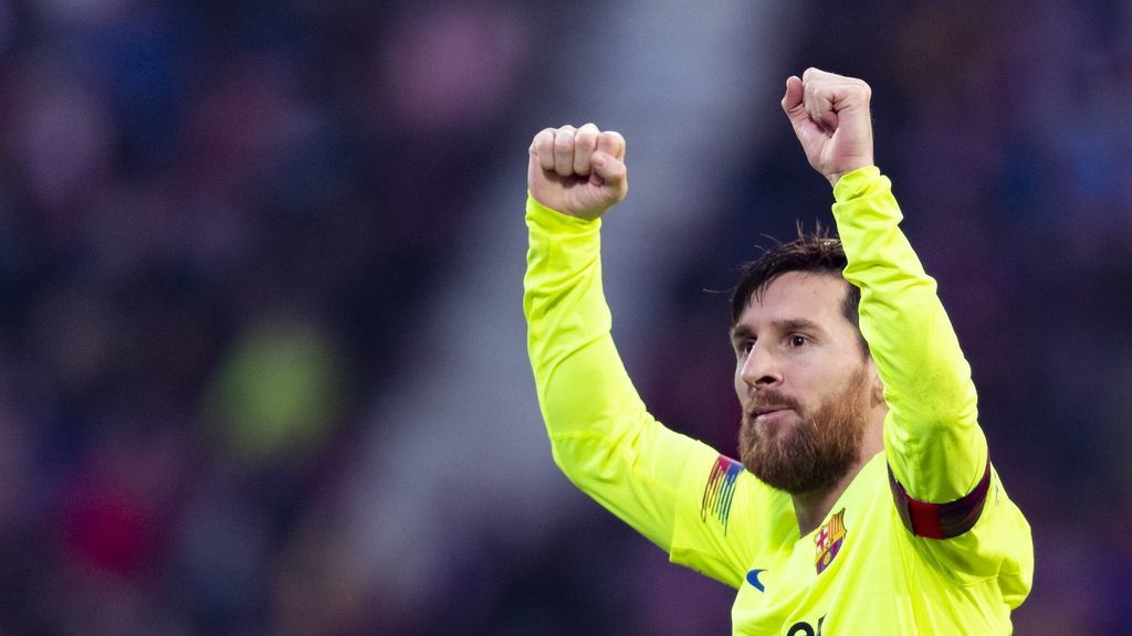 Messi afianza el liderato del Barça ante el Girona