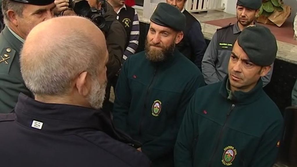 Los tres agentes de la Guardia Civil que rescataron a Julen: "Tenemos una sensación agridulce"