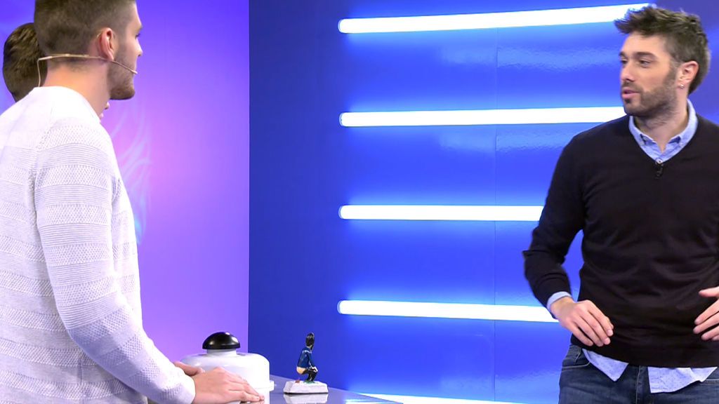 Los concursantes tienen un amuleto muy especial ¡Un caganer de Dani Martínez!