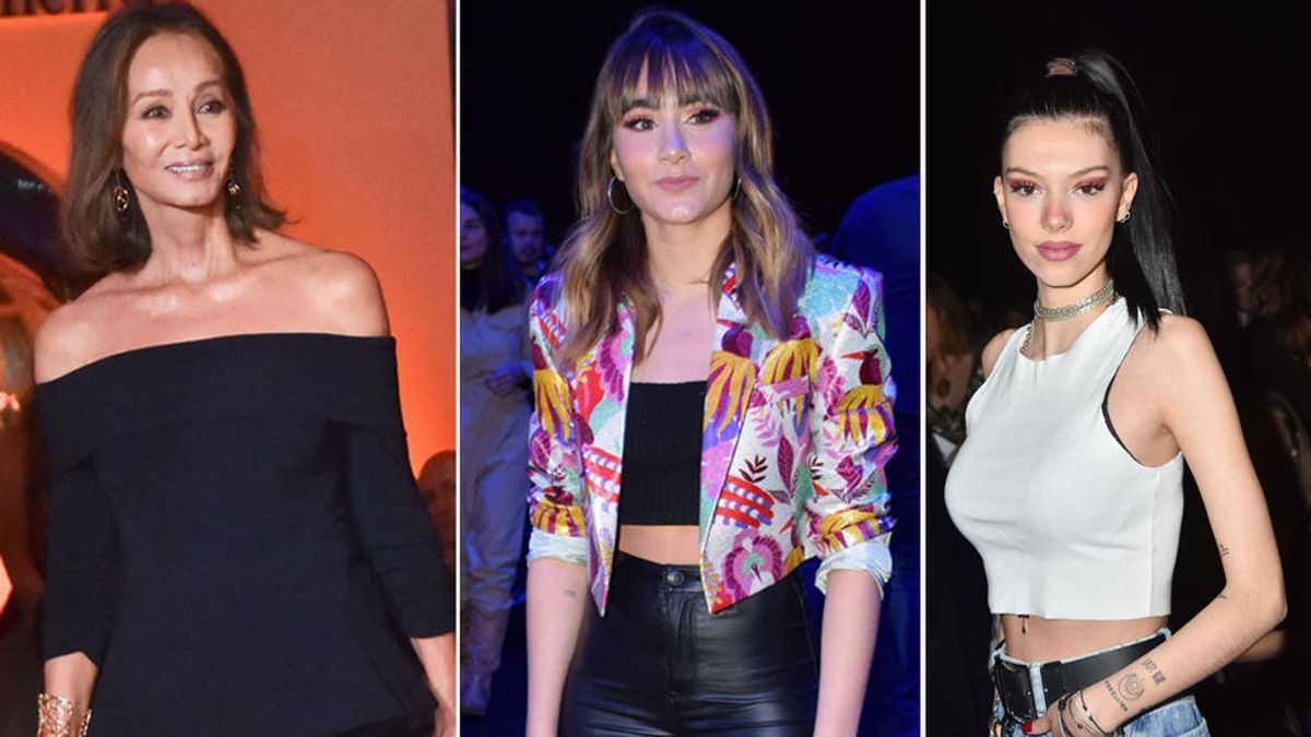 Aciertos y errores de los famosos en el frontrow de la Fashion Week Madrid
