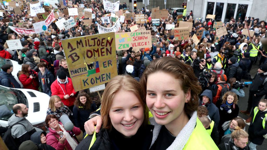 Anuna de Wever y Greta Thunberg, dos adolescentes que luchan contra el cambio climático