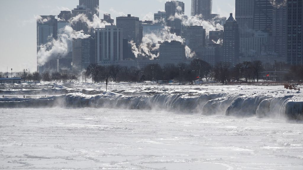 Chicago es "Chiberia": EEUU se congela con temperaturas de -40 grados