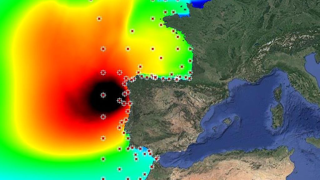 oleaje mañana puertos del estad