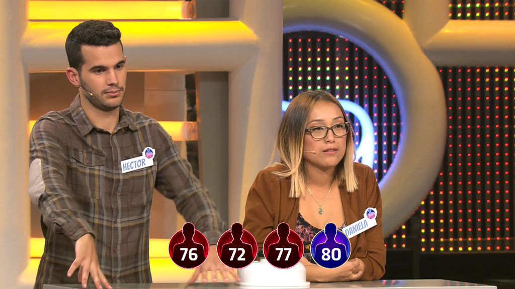 Héctor y Daniela pierden 19.000 euros en la ronda final