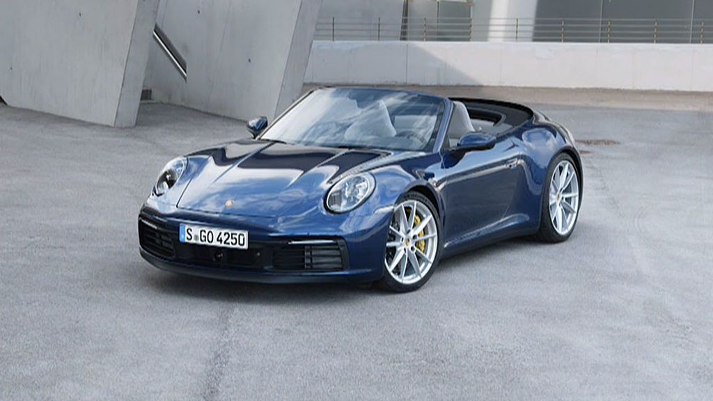 La versión descapotable del nuevo Porsche 911: solo 12 segundos para abrir y cerrar la capota