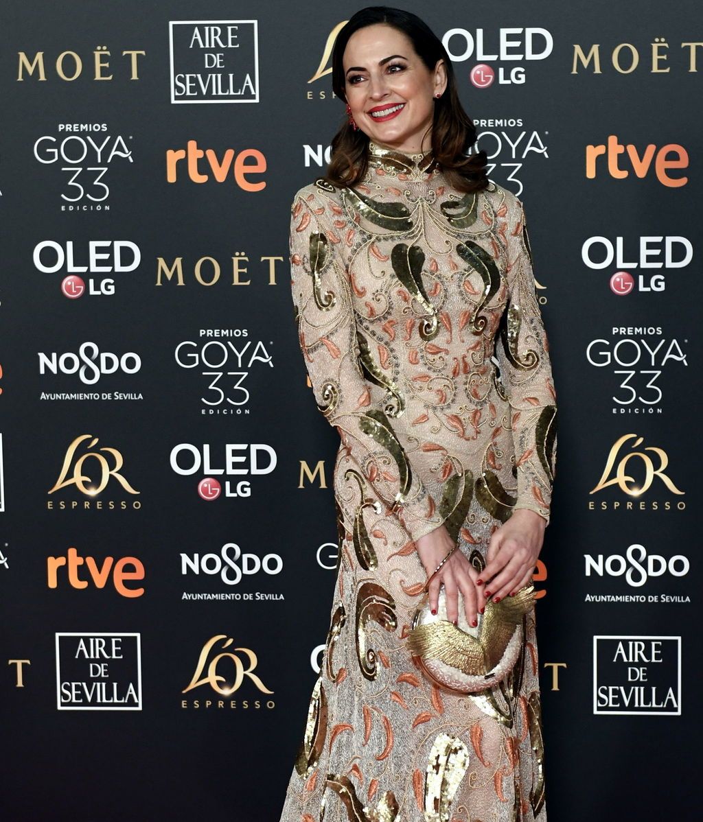 Cuca Escribano con bolso de Mibuh