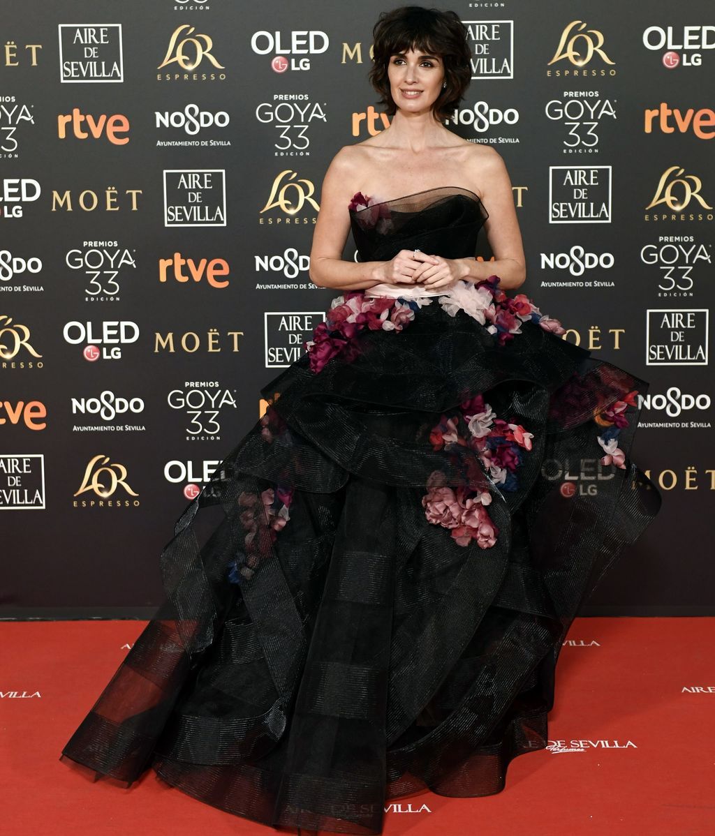 Paz Vega vestida de Marchesa