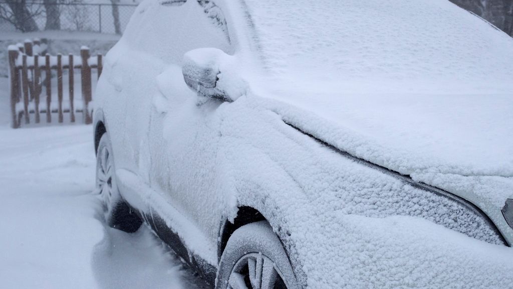 Gran nevada por la borrasca Helena