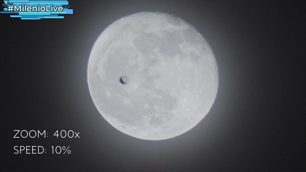 ¡Sorpresa en el cielo!: Así captó un milenario el extraño objeto que cruzó la luna