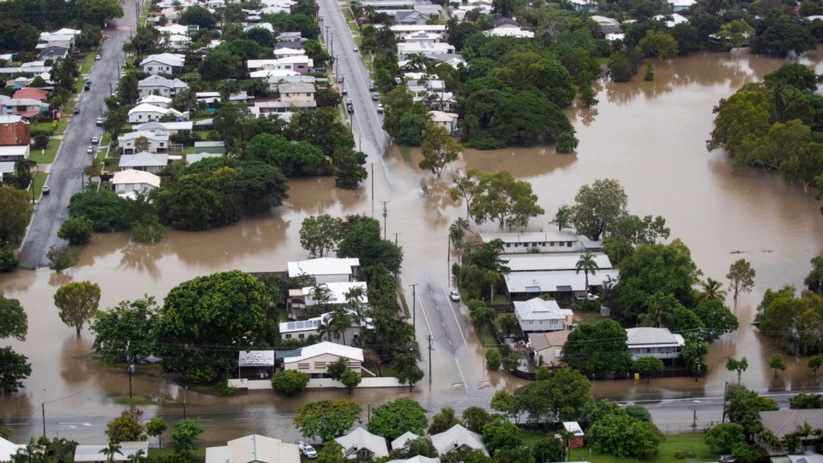 Cocodrilos y serpientes pasean por las calles tras las inundaciones en Australia