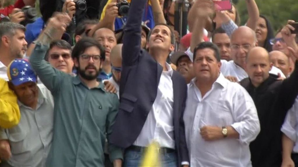 La UE reconoce la legitimidad de Juan Guaidó
