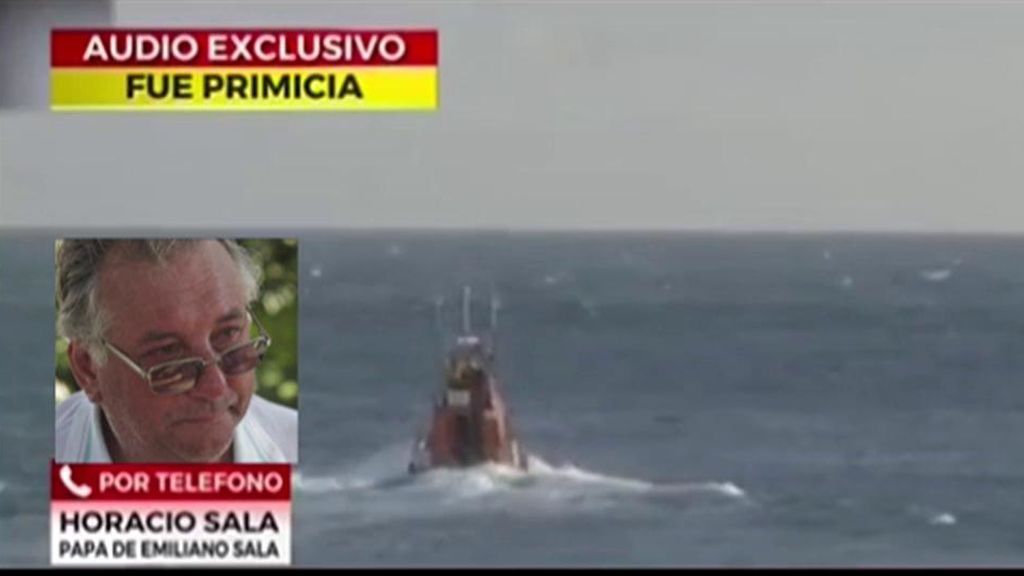 La desolación del padre Emiliano Sala al conocer que han encontrado el avión de su hijo en el fondo del mar