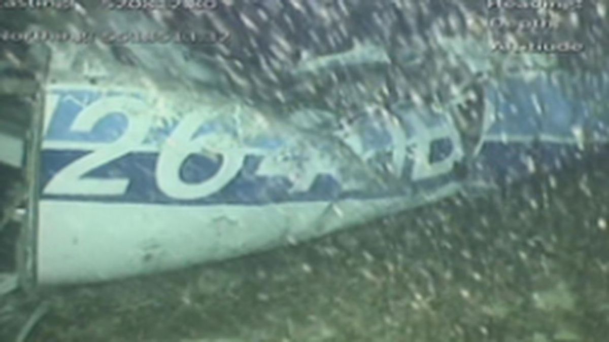 Hallan un cadáver entre los restos del avión de Emiliano Salaa
