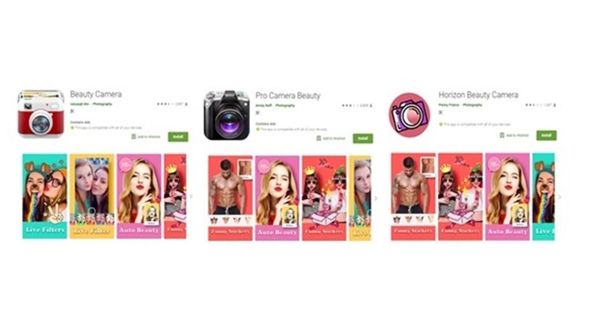 Google retira de Play Store 29 aplicaciones de belleza por robar fotografías