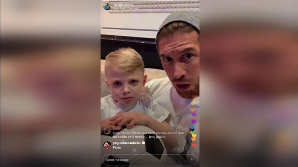 La conversación de Sergio Ramos con Jesé en un directo de Instagram: “Eres un bicho”