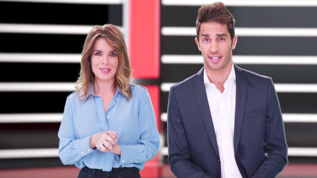 Carme Chaparro y Santi Burgoa, el nuevo tándem de la televisión