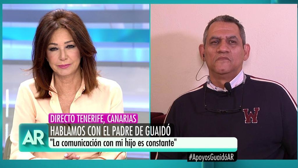 Padre de Juan Guaidó: “Estoy preocupado como lo estaría cualquier padre, pero creo que vamos bien"