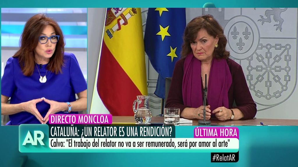 Ana Rosa, muy crítica con la figura del "relator" en Cataluña: “Es un error y les va a salir muy caro”