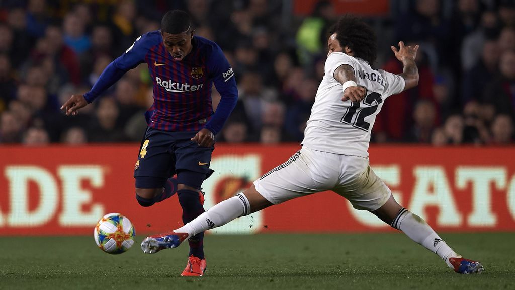 Marcelo no baja a defender en el gol del Barça y las redes se ceban con el brasileño Marcelo no baja a defender en el gol del Barça y las redes se ceban con el brasileño