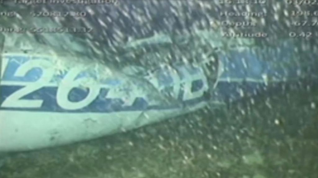 Recuperan el cuerpo de la avioneta en la que viajaba Emiliano Sala