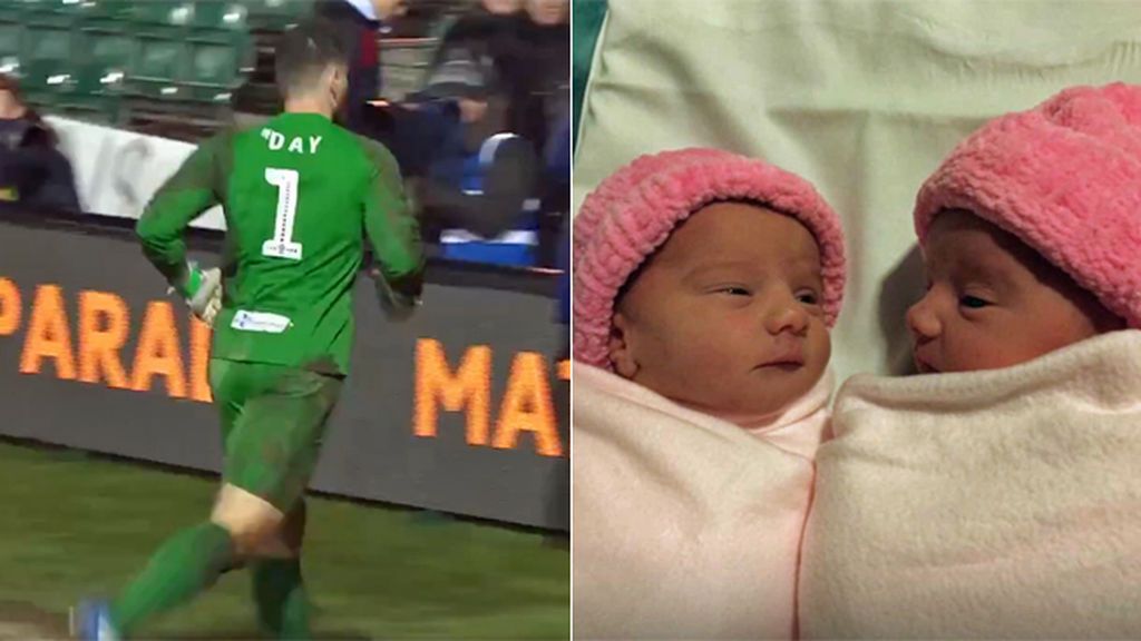 Huye a toda carrera del campo tras enterarse que estaba a punto de ser padre de gemelas Huye a toda carrera del campo tras enterarse que estaba a punto de ser padre de gemelas