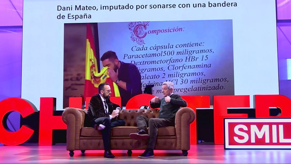 Josema Yuste habla de la polémica Dani Mateo y la bandera:  el riesgo y los límites de la ofensa
