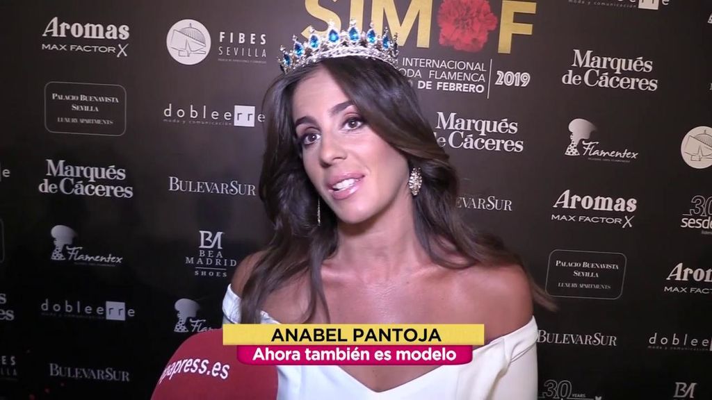 Anabel Pantoja desfila vestida de novia en el SIMOF, tras una estricta dieta y ejercicio