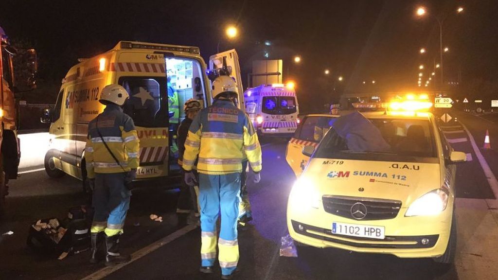 Accidente de tráfico en Pinto: muere una niña de 10 años y resultan heridas otras cuatro personas