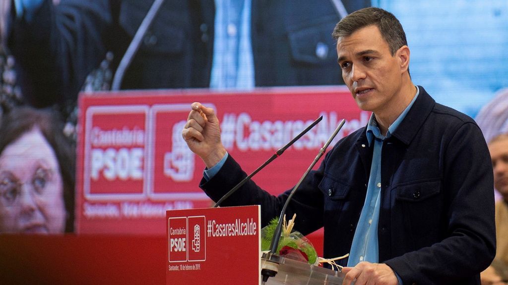 Sánchez: "Trabajar por la unidad de España significa unir a los españoles"