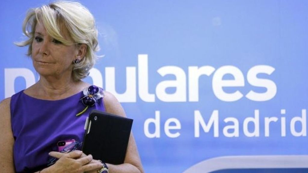 Aguirre niega haber ordenado espiar a compañeros del PP en 2008